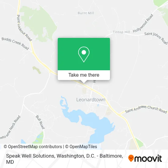 Speak Well Solutions map