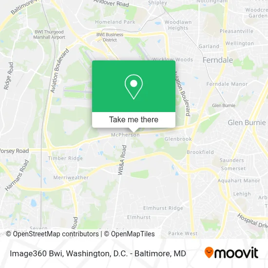 Image360 Bwi map