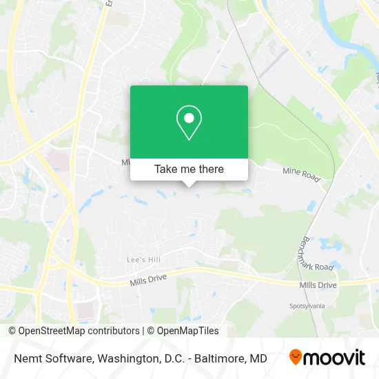 Nemt Software map