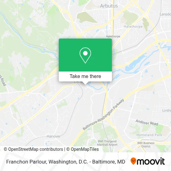 Franchon Parlour map