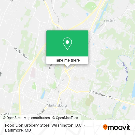 Food Lion Grocery Store map