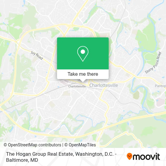 The Hogan Group Real Estate map