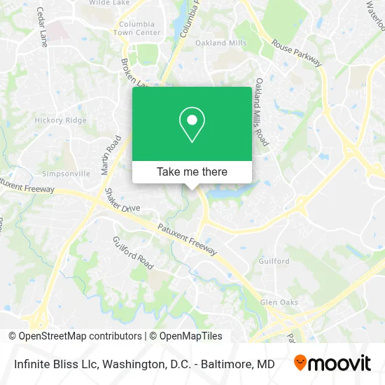 Infinite Bliss Llc map