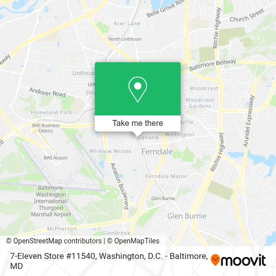 7-Eleven Store #11540 map