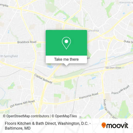 Floors Kitchen & Bath Direct map