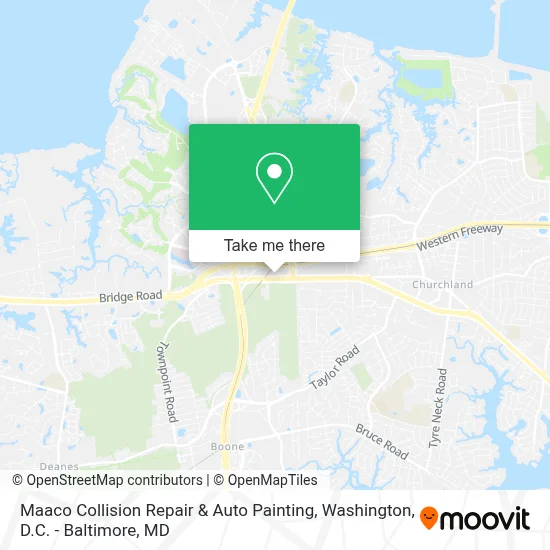 Maaco Collision Repair & Auto Painting map