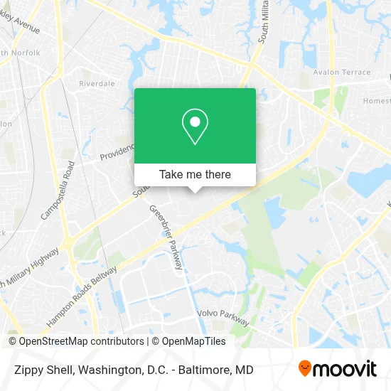 Zippy Shell map