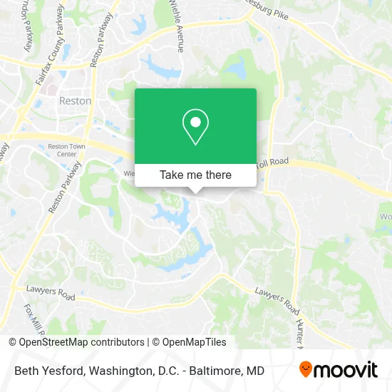 Beth Yesford map