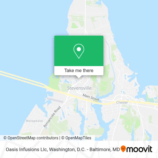 Oasis Infusions Llc map