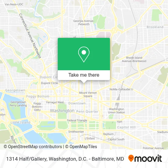 1314 Half/Gallery map