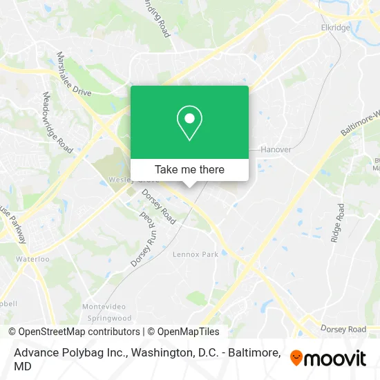 Advance Polybag Inc. map
