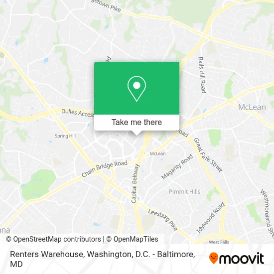 Renters Warehouse map