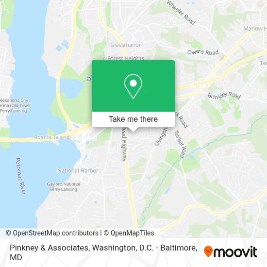 Pinkney & Associates map