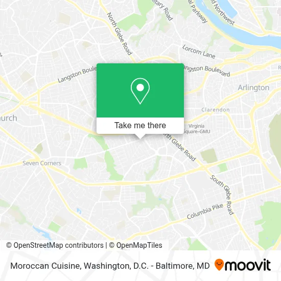 Moroccan Cuisine map