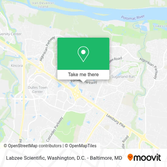 Labzee Scientific map
