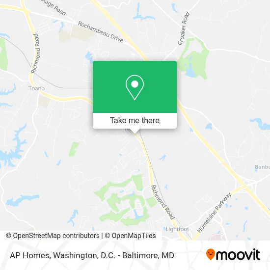 Ap Homes map