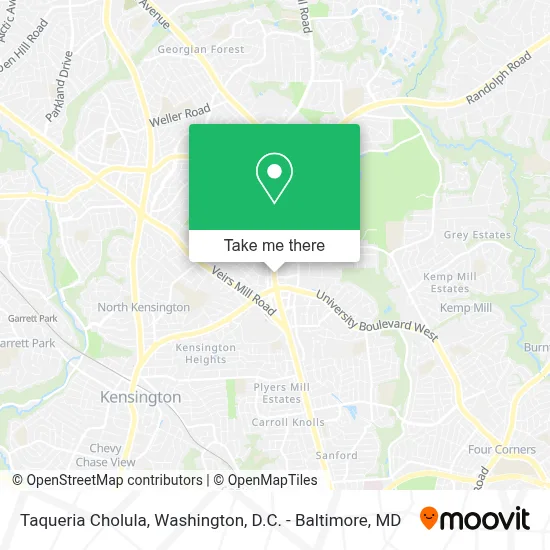Taqueria Cholula map