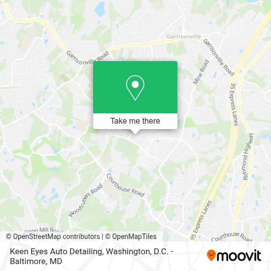 Keen Eyes Auto Detailing map