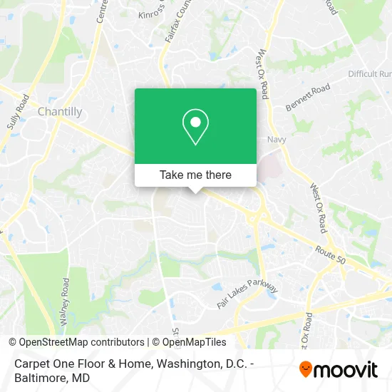 Carpet One Floor & Home map