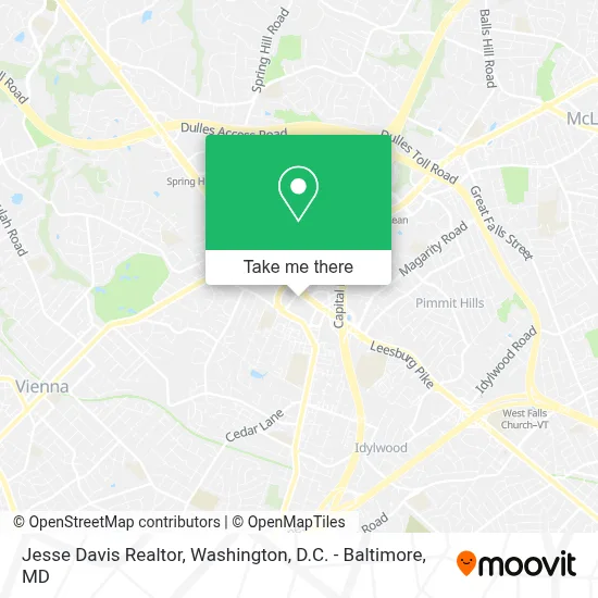 Jesse Davis Realtor map