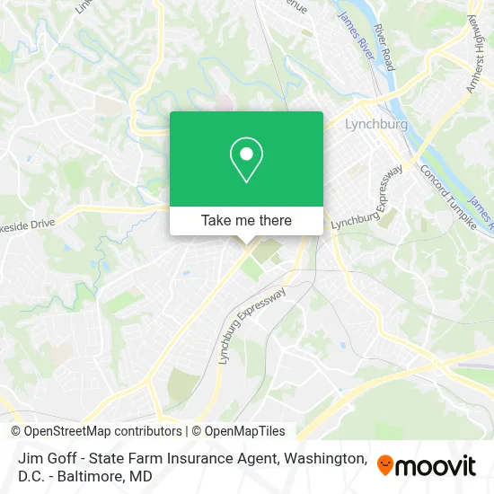 Jim Goff - State Farm Insurance Agent map
