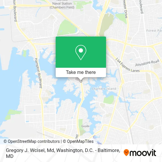 Gregory J. Wcisel, Md map