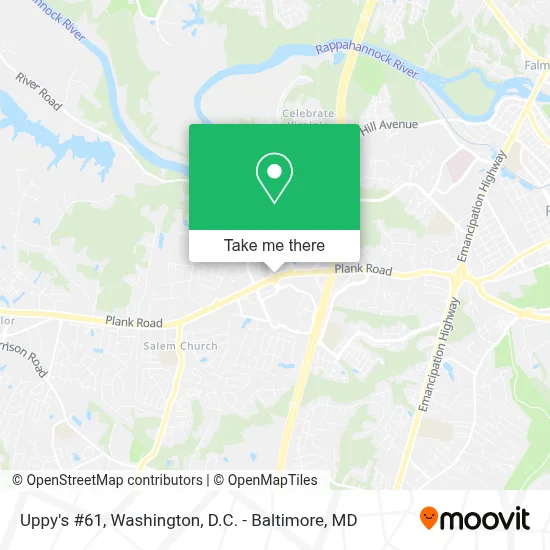 Uppy's #61 map