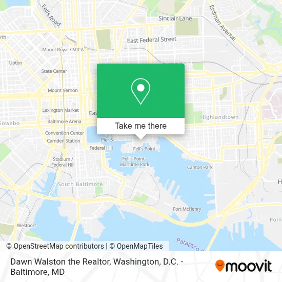 Dawn Walston the Realtor map
