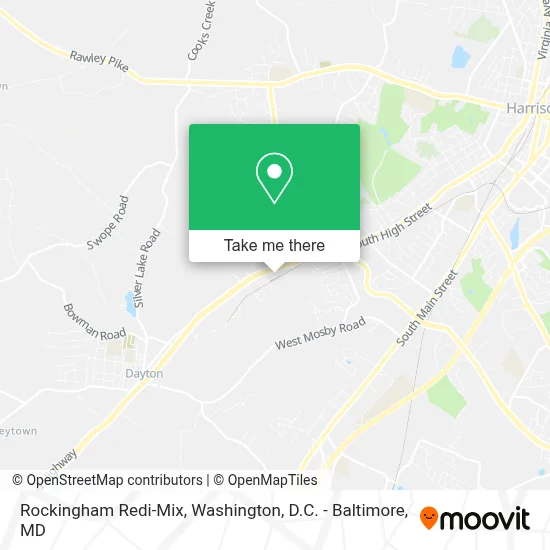 Rockingham Redi-Mix map