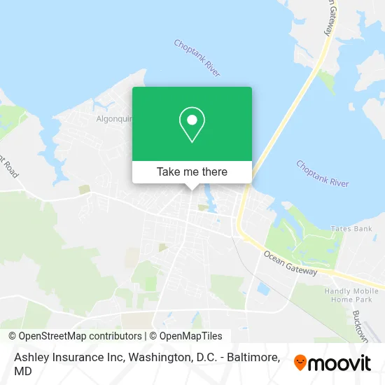 Ashley Insurance Inc map