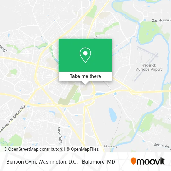 Benson Gym map