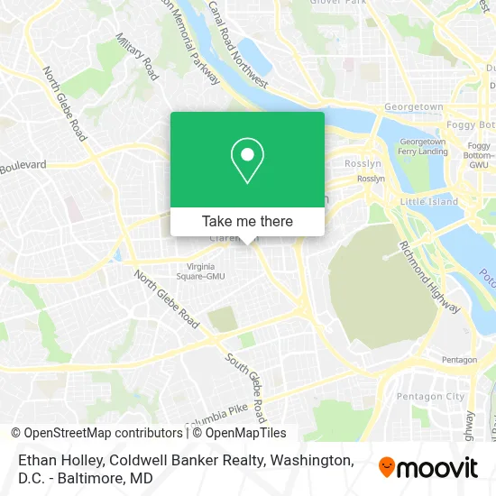 Ethan Holley, Coldwell Banker Realty map