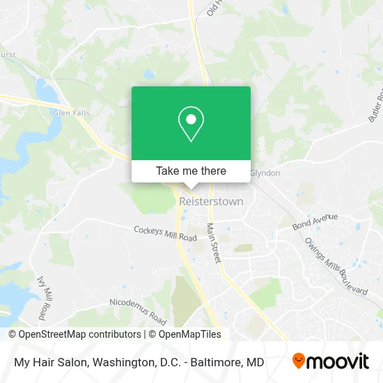 My Hair Salon map