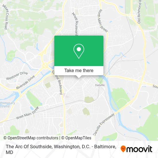 The Arc Of Southside map