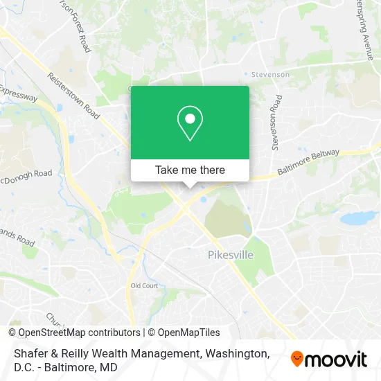 Shafer & Reilly Wealth Management map