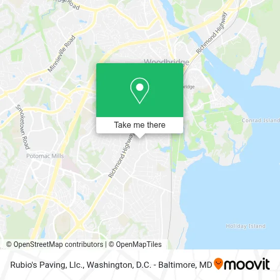 Rubio's Paving, Llc. map