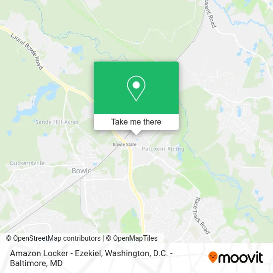 Amazon Locker - Ezekiel map