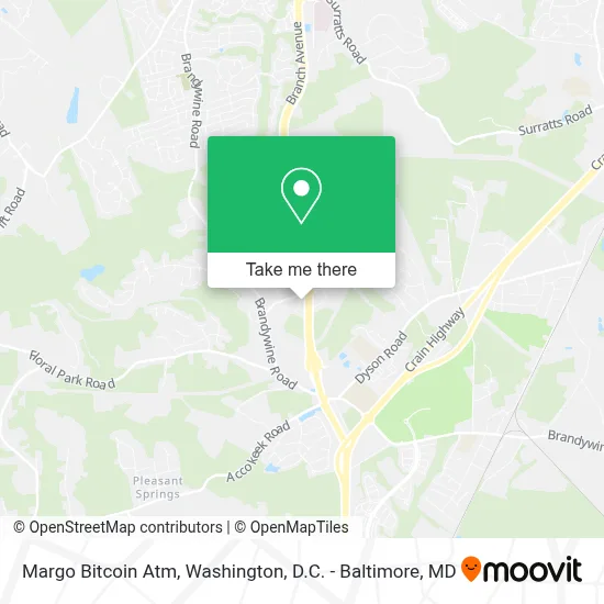 Margo Bitcoin Atm map