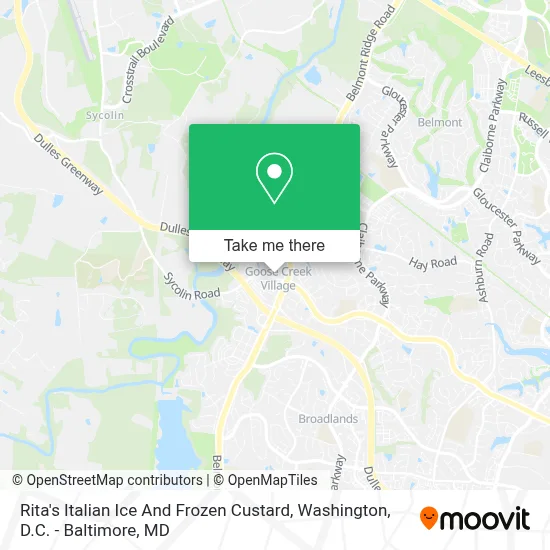 Rita's Italian Ice And Frozen Custard map