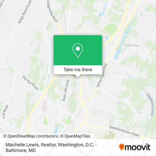 Machelle Lewis, Realtor map