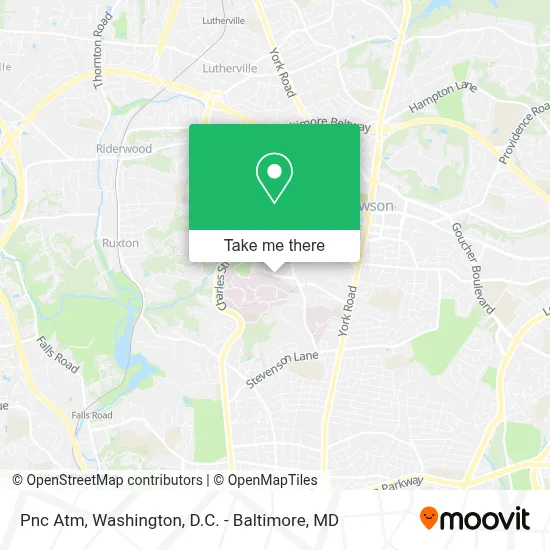 Pnc Atm map