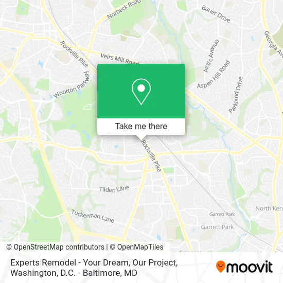 Experts Remodel - Your Dream, Our Project map