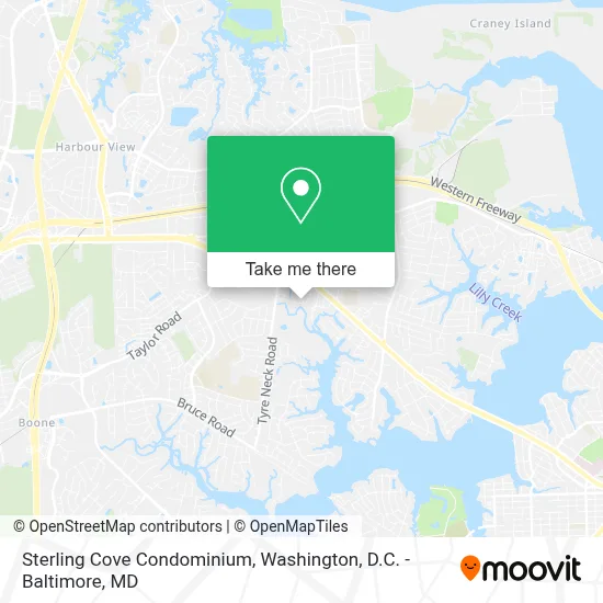 Sterling Cove Condominium map