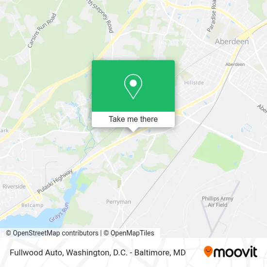Fullwood Auto map