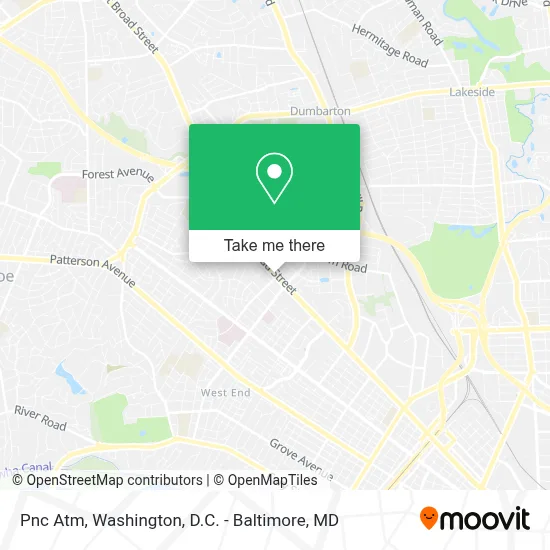 Pnc Atm map