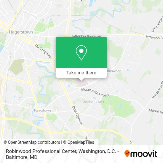 Robinwood Professional Center map