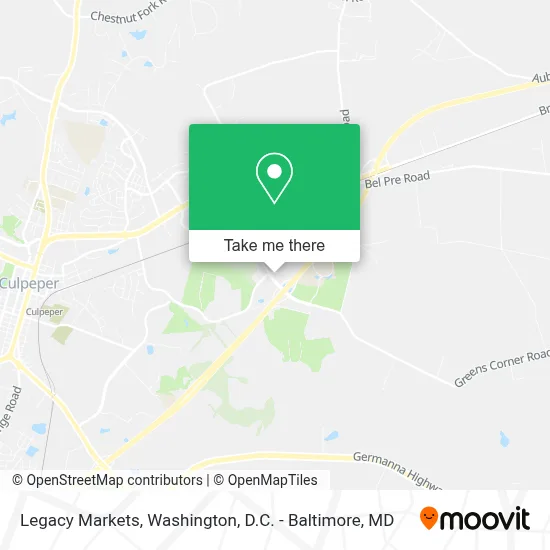 Legacy Markets map