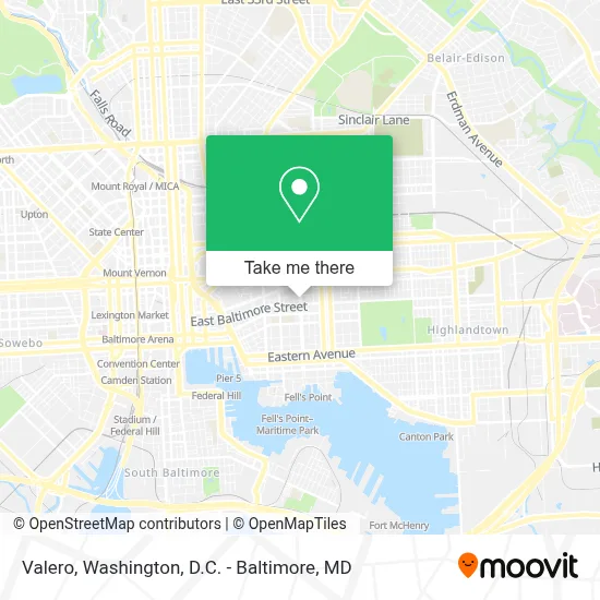Valero map