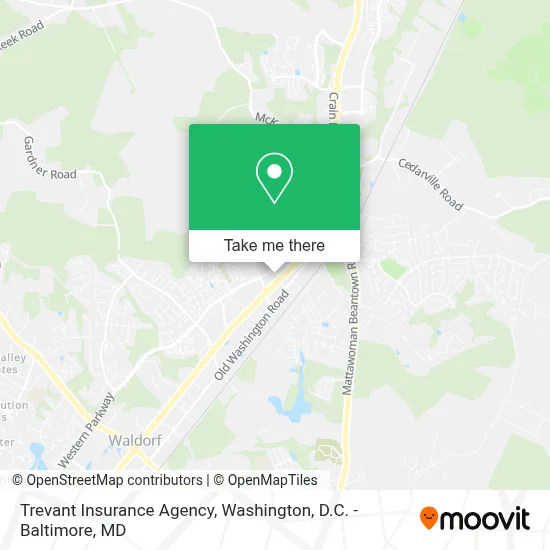 Trevant Insurance Agency map