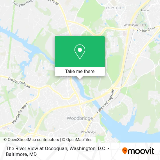 The River View at Occoquan map